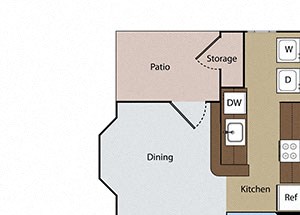 2 Bedroom 2 Bath 2 Bedroom 2 Bath